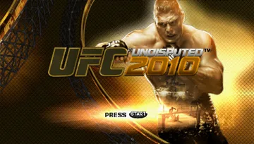 UFC Undisputed 2010 (EU) screen shot title